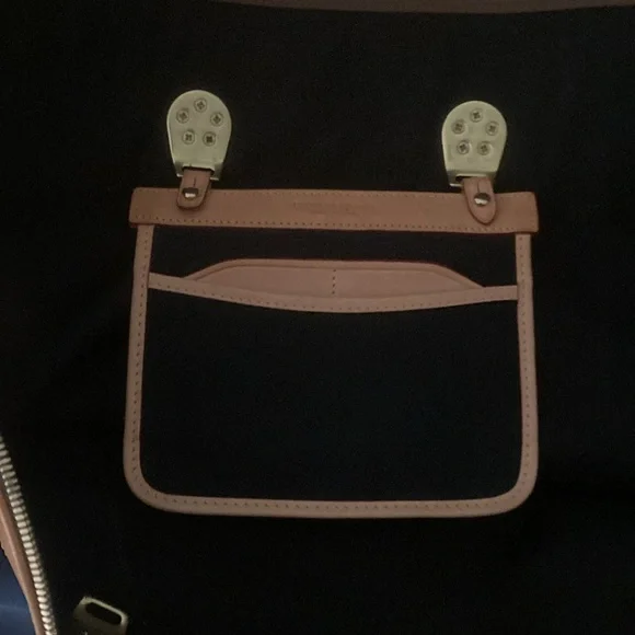 DOONEY & BOURKE Blue & Tan large travel bag. - Picture 7 of 7